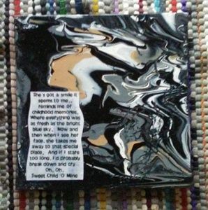 🎤OOAK Guns n Roses 🎶  Custom Painting